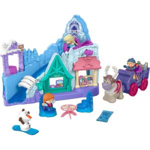 image:imageFisherPrice Little People Toddler Toys Disney Frozen Arendelle Adventures Playset Anna Elsa Olaf amp Kristoff Figures Kids Ages 18 Months Amazon Exclusive