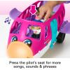 image:imageFisherPrice Little People Barbie Toy Airplane for Toddlers with Lights Music and Folding Stairs Little Dream Plane 4 Play Pieces MultiLanguage Version