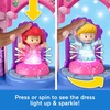 image:imageFisherPrice Little People Toddler Toy Disney Princess Shimmer amp Glow Dress Shop Playset amp 2 Figures for Pretend Play Kids Ages 18 Months