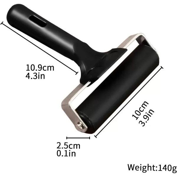 imageHZCHIONE Rubber Roller for Flooring Installation Boat Flooring Tool Kit Include Brayer Roller Measuring Stick and Utility Knives