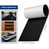 imageEVA Foam Boat Flooring Decking Sheet Surfboard Traction Pad Universal DIY AntiSlip Grip Traction Mat for Kayak Yacht Fishing Boat Skateboard Skimboard Step RV Black Dark GreyBlack