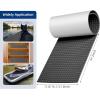 imageEVA Foam Boat Flooring Decking Sheet Surfboard Traction Pad Universal DIY AntiSlip Grip Traction Mat for Kayak Yacht Fishing Boat Skateboard Skimboard Step RV Black Dark GreyDark Grey