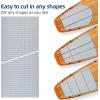 imageEVA Foam Boat Flooring Decking Sheet Surfboard Traction Pad Universal DIY AntiSlip Grip Traction Mat for Kayak Yacht Fishing Boat Skateboard Skimboard Step RV Black Dark GreyLight Grey