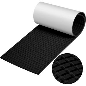 imageEVA Foam Boat Flooring Decking Sheet Surfboard Traction Pad Universal DIY AntiSlip Grip Traction Mat for Kayak Yacht Fishing Boat Skateboard Skimboard Step RV Black Dark GreyBlack