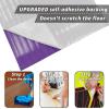 imageBoat Flooring EVA Foam Boat Decking 94quot x705645quot35quot NonSlip Boat Mat SelfAdhesive Foam Boat Deck Flooring Faux Teak Marine Mat for Pontoon Swim Platform Kayak Deck Yacht Jon BoatBlack with Purple Seam