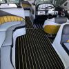 imageBoat Flooring EVA Foam Boat Decking 94quot x705645quot35quot NonSlip Boat Mat SelfAdhesive Foam Boat Deck Flooring Faux Teak Marine Mat for Pontoon Swim Platform Kayak Deck Yacht Jon BoatBlack with Yellow Seam