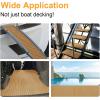 imageBoat Flooring EVA Foam Boat Decking 94quot x705645quot35quot NonSlip Boat Mat SelfAdhesive Foam Boat Deck Flooring Faux Teak Marine Mat for Pontoon Swim Platform Kayak Deck Yacht Jon BoatBrown with White Seam