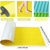 imageBoat Flooring EVA Foam Boat Decking NonSlip Boat Mat SelfAdhesive Foam Boat Deck Flooring Carpet Mat Rolls for Kayak Deck Boat Yacht Flooring MotorboatYellow