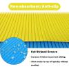imageBoat Flooring EVA Foam Boat Decking NonSlip Boat Mat SelfAdhesive Foam Boat Deck Flooring Carpet Mat Rolls for Kayak Deck Boat Yacht Flooring MotorboatYellow