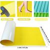imageBoat Flooring EVA Foam Boat Decking NonSlip Boat Mat SelfAdhesive Foam Boat Deck Flooring Carpet Mat Rolls for Kayak Deck Boat Yacht Flooring MotorboatYellow