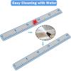 imageFish Ruler for Boat 40in EVA Foam Fish Measuring Ruler with SelfAdhesive Backing for Fishing Kayaks Accessories Fish Ruler Measurement Sticker Tool for Fish BoatLight Grey with Blue