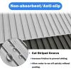 image:imageBoat Flooring EVA Foam Boat Decking Camo 94x453523 NonSlip Boat Mat SelfAdhesive Foam Boat Deck Flooring Carpet Mat Rolls for Kayak Deck Boat Yacht Flooring MotorboatDLight Grey