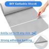image:imageBoat Flooring EVA Foam Boat Decking Camo 94x453523 NonSlip Boat Mat SelfAdhesive Foam Boat Deck Flooring Carpet Mat Rolls for Kayak Deck Boat Yacht Flooring MotorboatDLight Grey