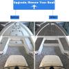 image:imageBoat Flooring EVA Foam Boat Decking Camo 94x453523 NonSlip Boat Mat SelfAdhesive Foam Boat Deck Flooring Carpet Mat Rolls for Kayak Deck Boat Yacht Flooring MotorboatDdark Grey