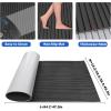 image:imageBoat Flooring EVA Foam Boat Decking Camo 94x453523 NonSlip Boat Mat SelfAdhesive Foam Boat Deck Flooring Carpet Mat Rolls for Kayak Deck Boat Yacht Flooring MotorboatDBlack