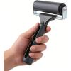 image:imageHZCHIONE 4 Inch Rubber Brayer Roller  Heavy Duty Rubber Glue Roller for Boat Flooring Installation EVA Decking Printmaking Wallpaper Stamping amp Craft Projects