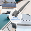 image:imageFish Ruler with 3M Adhesive  40in EVA Foam Fish Measuring Ruler for Fishing Boat Marine Accessories Waterproof Non Slip Fish Measuring Tape Fish Measurement Sticker Tool for Boat KayakMid Grey