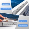image:imageFish Ruler with 3M Adhesive  40in EVA Foam Fish Measuring Ruler for Fishing Boat Marine Accessories Waterproof Non Slip Fish Measuring Tape Fish Measurement Sticker Tool for Boat KayakLight Grey
