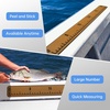 image:imageFish Ruler with 3M Adhesive  40in EVA Foam Fish Measuring Ruler for Fishing Boat Marine Accessories Waterproof Non Slip Fish Measuring Tape Fish Measurement Sticker Tool for Boat KayakBrown
