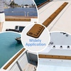 image:imageFish Ruler with 3M Adhesive  40in EVA Foam Fish Measuring Ruler for Fishing Boat Marine Accessories Waterproof Non Slip Fish Measuring Tape Fish Measurement Sticker Tool for Boat KayakBrown