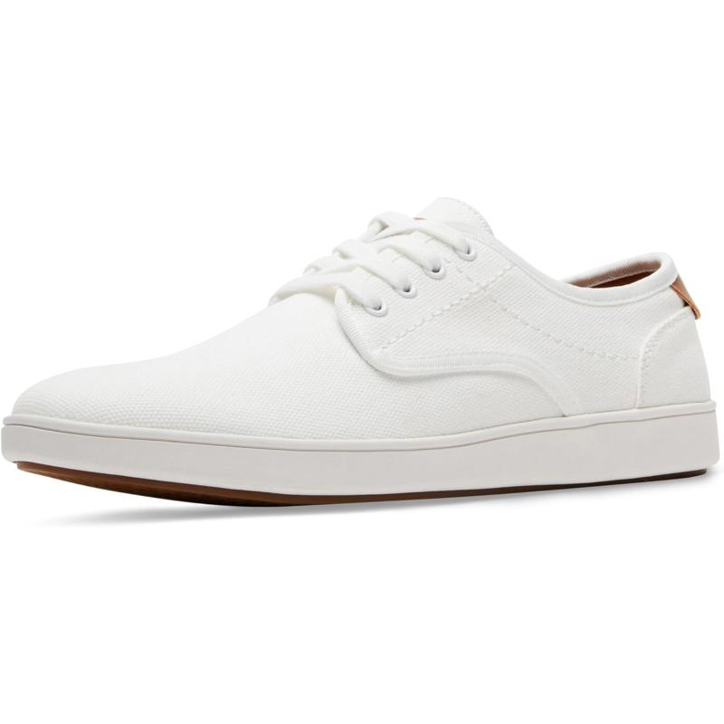 imageSteve Madden Mens Fenta Fashion SneakerWhite Canvas