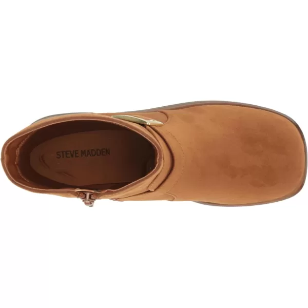 imageFling Fashion BootCognac Microfiber