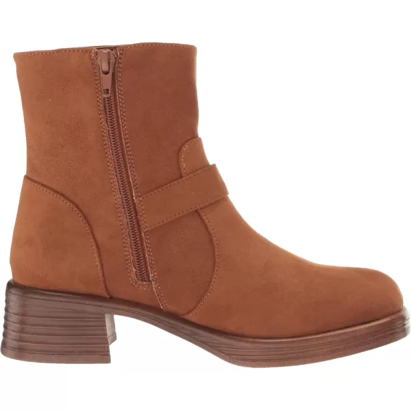 imageFling Fashion BootCognac Microfiber
