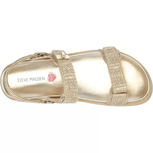 imageMona Flat SandalGold Raffia