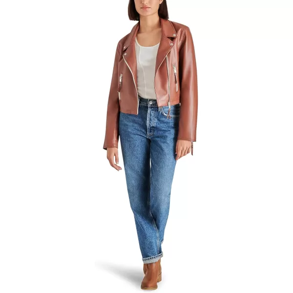imageSteve Madden Apparel Womens VINKA Jacket Cognac