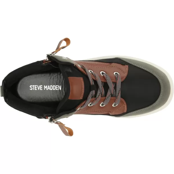 imageSteve Madden Boys Adaptive Calvin SneakerBlack Multi