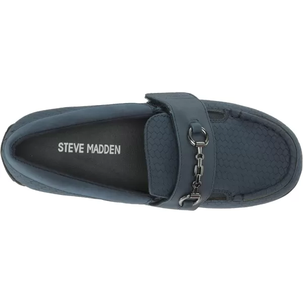 imageSteve Madden Boys Adaptive Justinn LoaferNavy