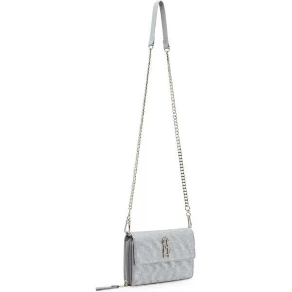 imageSteve Madden Carina Wallet CrossbodyRhinestone Silver