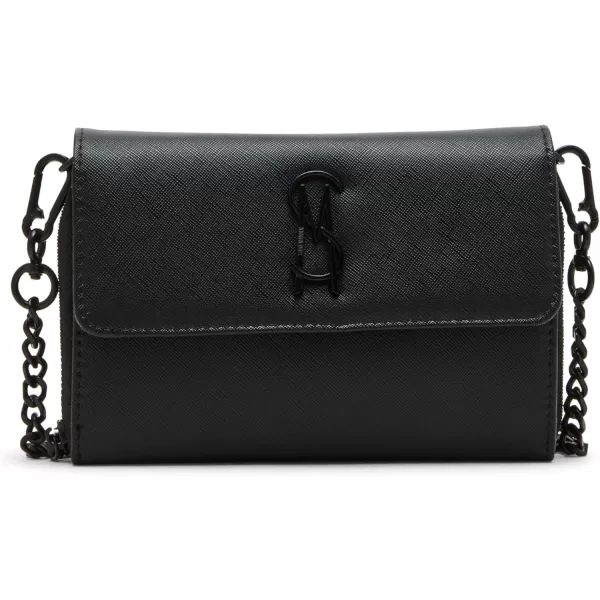 imageSteve Madden Carina Wallet CrossbodySaffiano Black