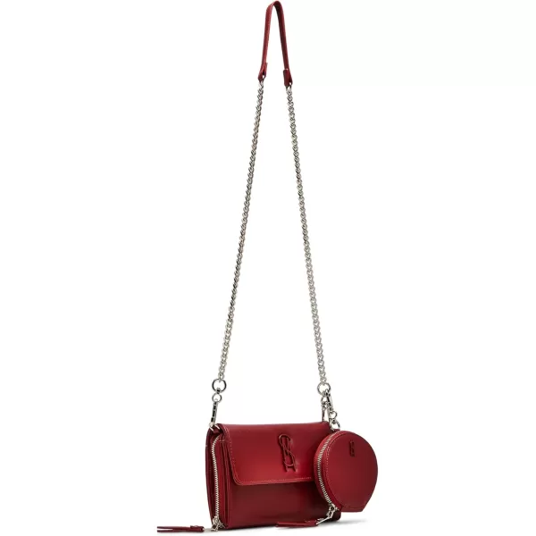 imageSteve Madden Carina Wallet CrossbodySaffiano Red