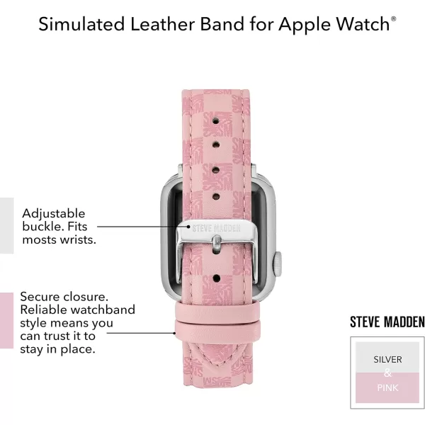 imageSteve Madden Fashion Band for Apple WatchPink