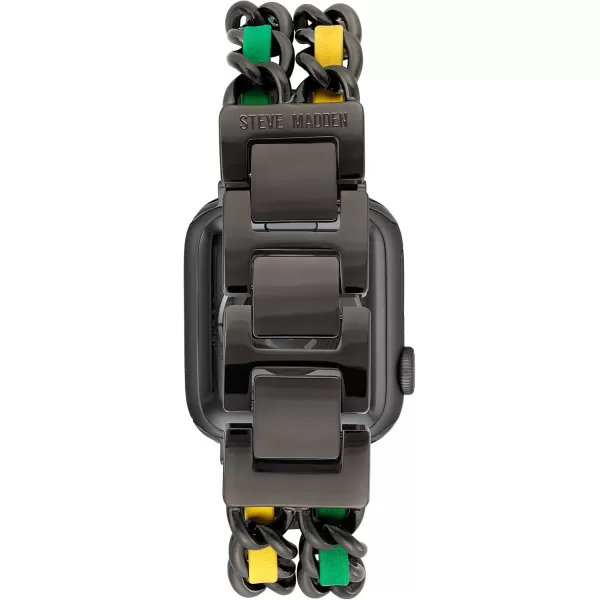 imageSteve Madden Fashion Chain Bracelet for Apple WatchBlackMulti