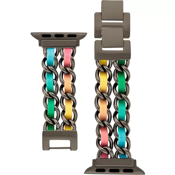 imageSteve Madden Fashion Chain Bracelet for Apple WatchBlackMulti