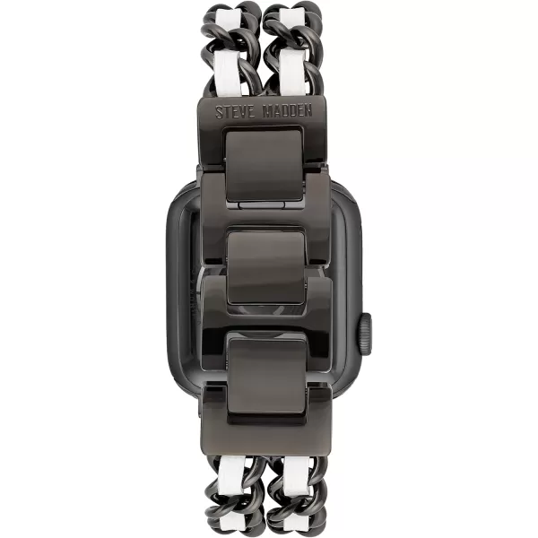 imageSteve Madden Fashion Chain Bracelet for Apple WatchBlackWhite