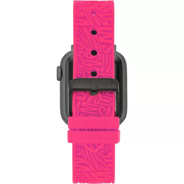 imageSteve Madden Fashion Silicone Band for Apple WatchHot Pink
