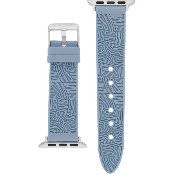 imageSteve Madden Fashion Silicone Band for Apple WatchLight Blue