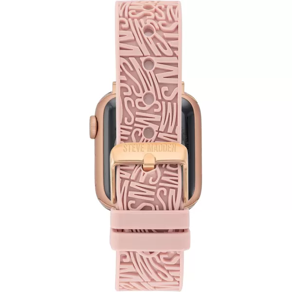 imageSteve Madden Fashion Silicone Band for Apple WatchLight Pink