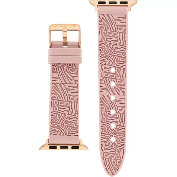 imageSteve Madden Fashion Silicone Band for Apple WatchLight Pink