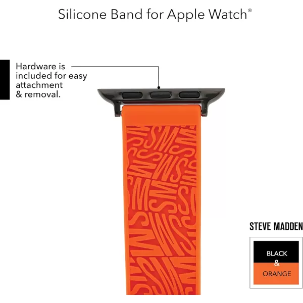imageSteve Madden Fashion Silicone Band for Apple WatchOrange