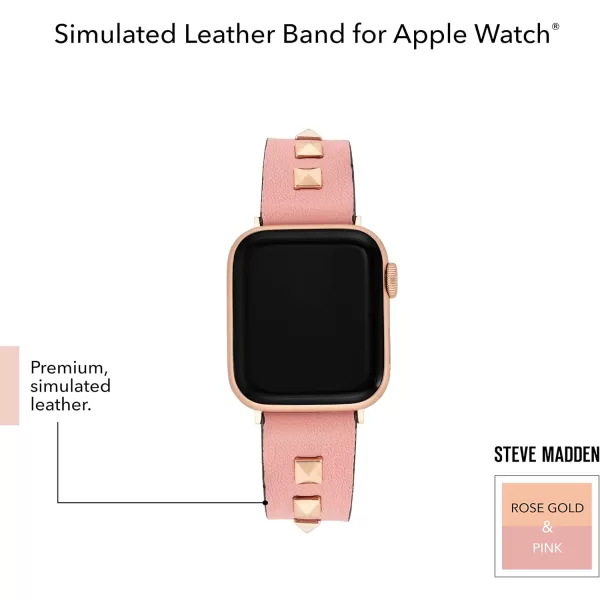 imageSteve Madden Fashion Studded Band for Apple WatchPinkRose Gold