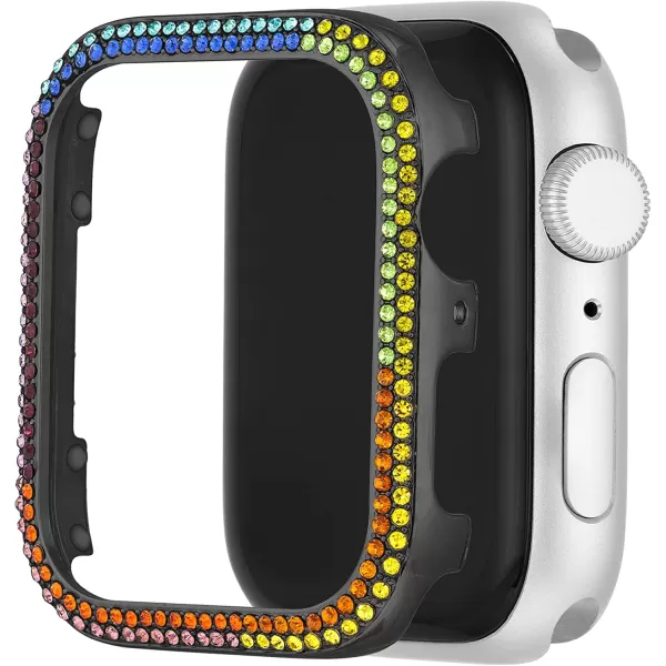 imageSteve Madden Genuine Crystal Bumper for Apple WatchGunmetal GreyMulti