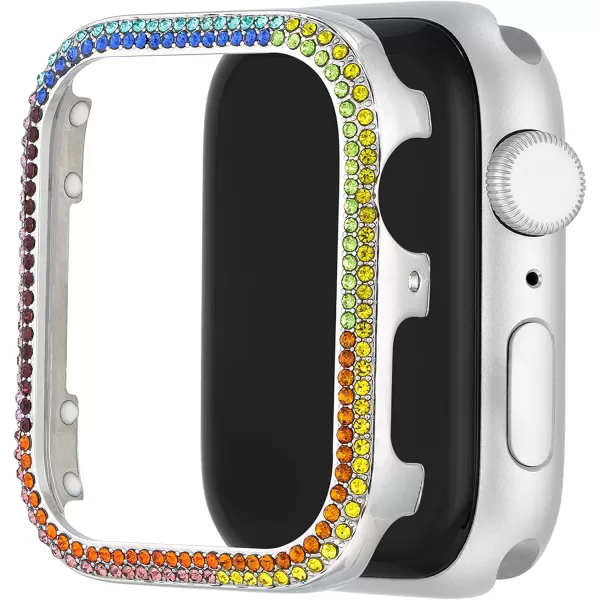 imageSteve Madden Genuine Crystal Bumper for Apple WatchSilverMulti