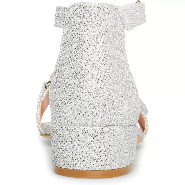 imageSteve Madden Girls Adaptive Irenne Heeled SandalSilver