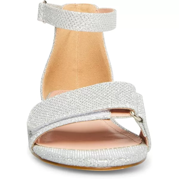 imageSteve Madden Girls Adaptive Irenne Heeled SandalSilver