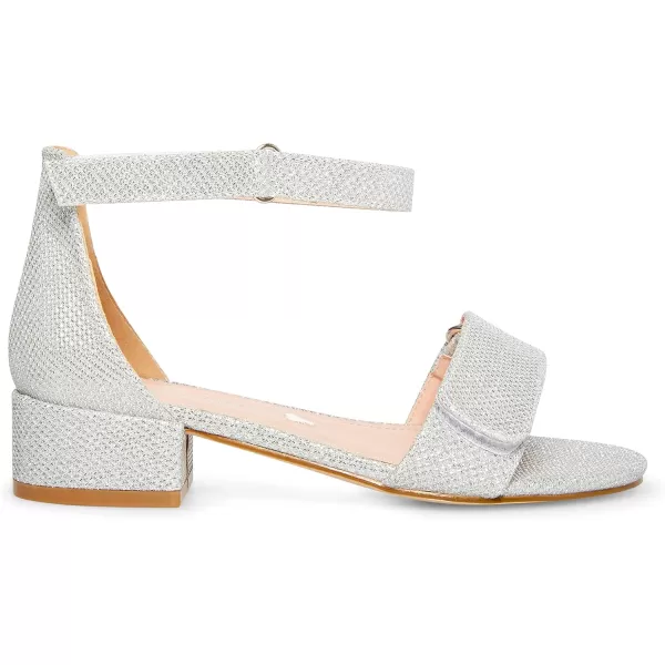 imageSteve Madden Girls Adaptive Irenne Heeled SandalSilver