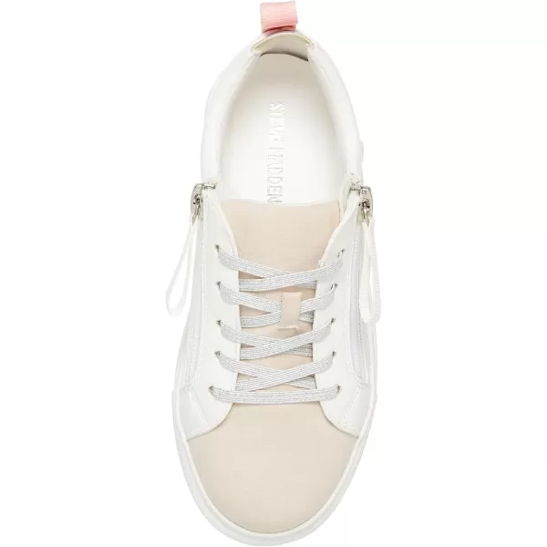 imageSteve Madden Girls Adaptive Rezume SneakerWhite Multi